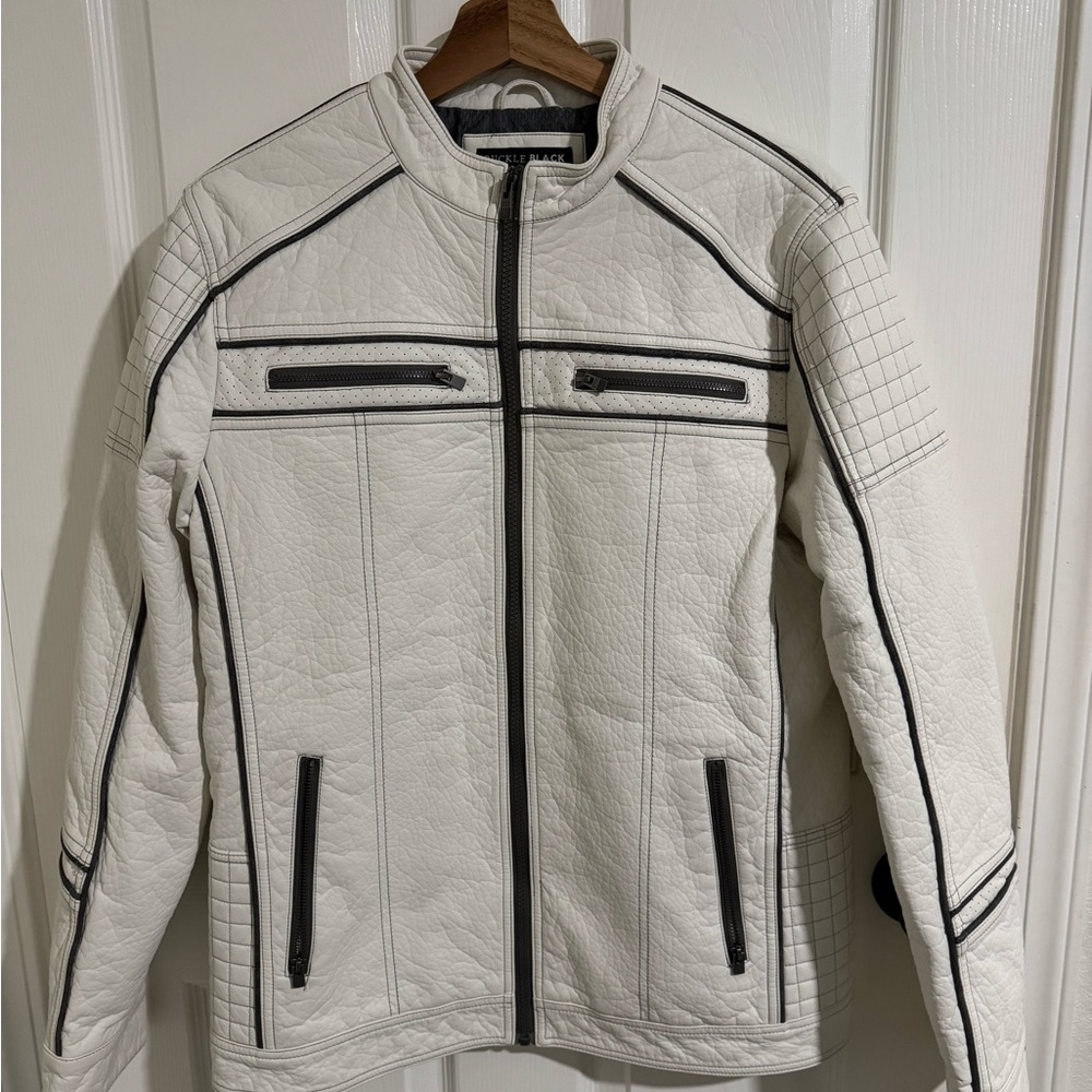 Faux leather jacket NWOT